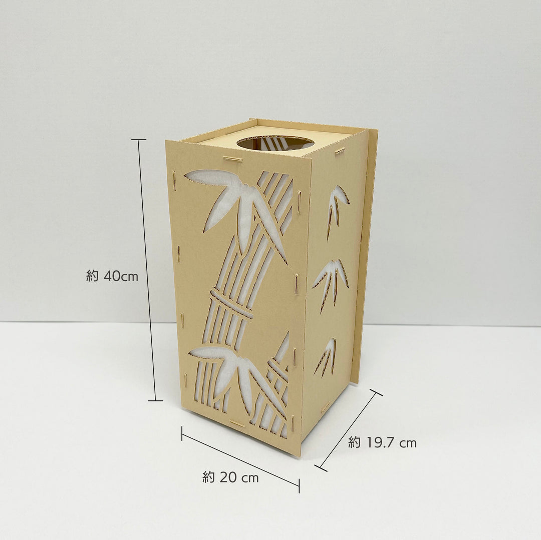竹段ランプシェード – 9D -キューダ-｜九州ダンボール株式会社