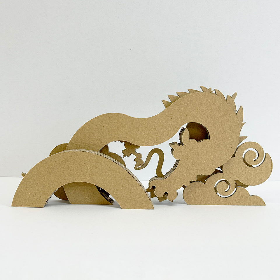 ドラゴン組み立てキット【雲】 – 9D -キューダ-｜九州ダンボール株式会社